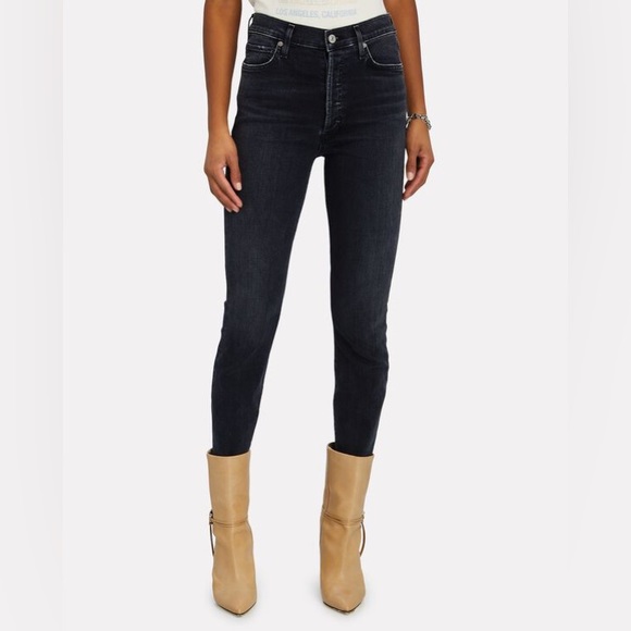 CITIZENS OF HUMANITY Olivia Slim Straight-Leg Jeans - Picture 2 of 13